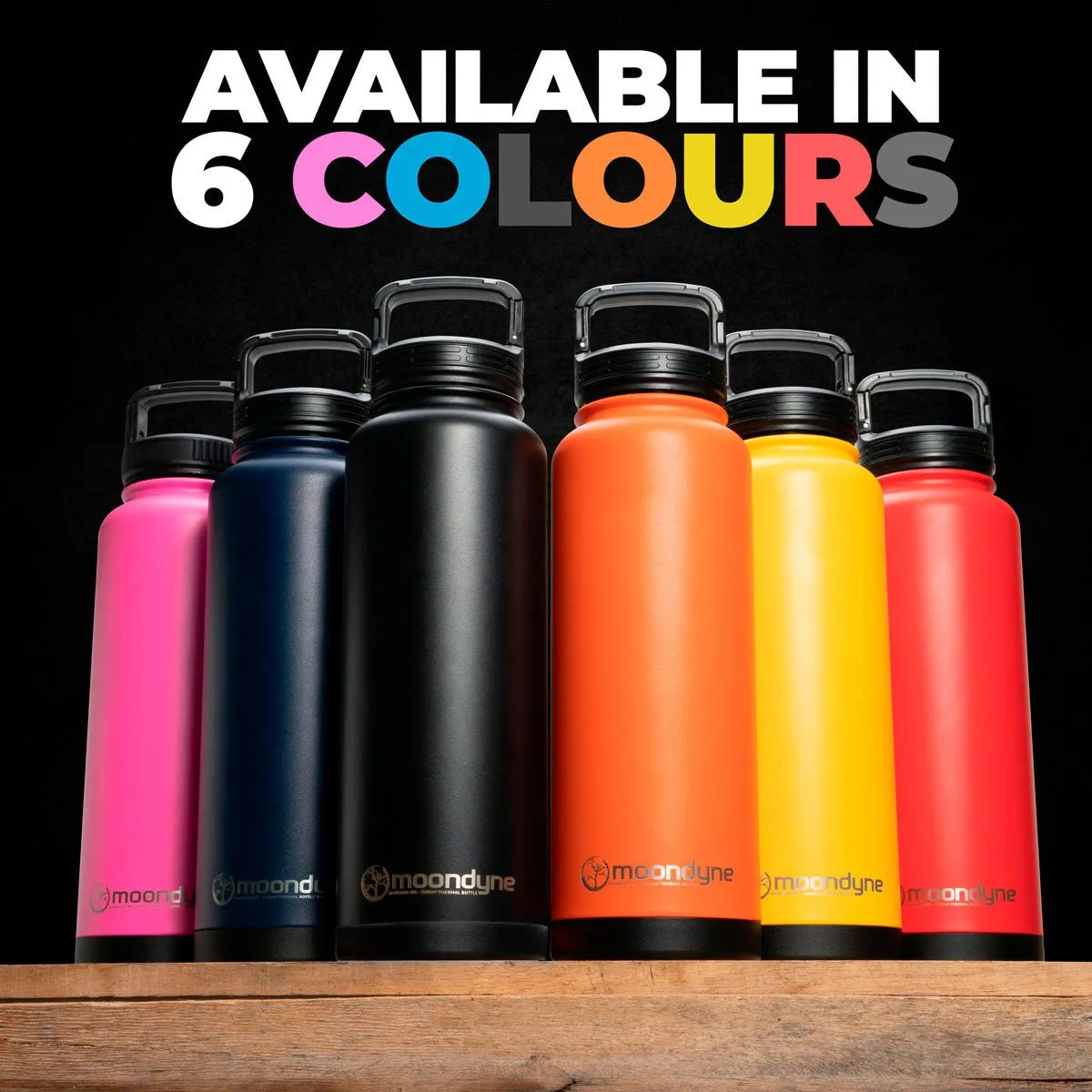 1200ml Insulated Bottle - Orange