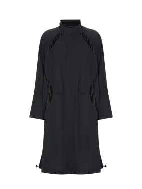 3-Stripes Nylon Parka (Black)