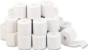 Adding Machine/Calculator Roll 16 Lb 1/2" Core 2-1/4" X 130 Ft White 100/Ct