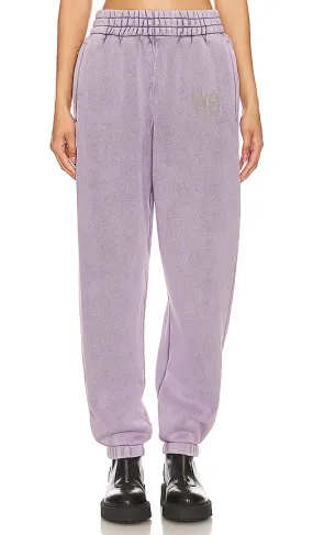 Alexander Wang Essential Classic Sweatpants in Lavender