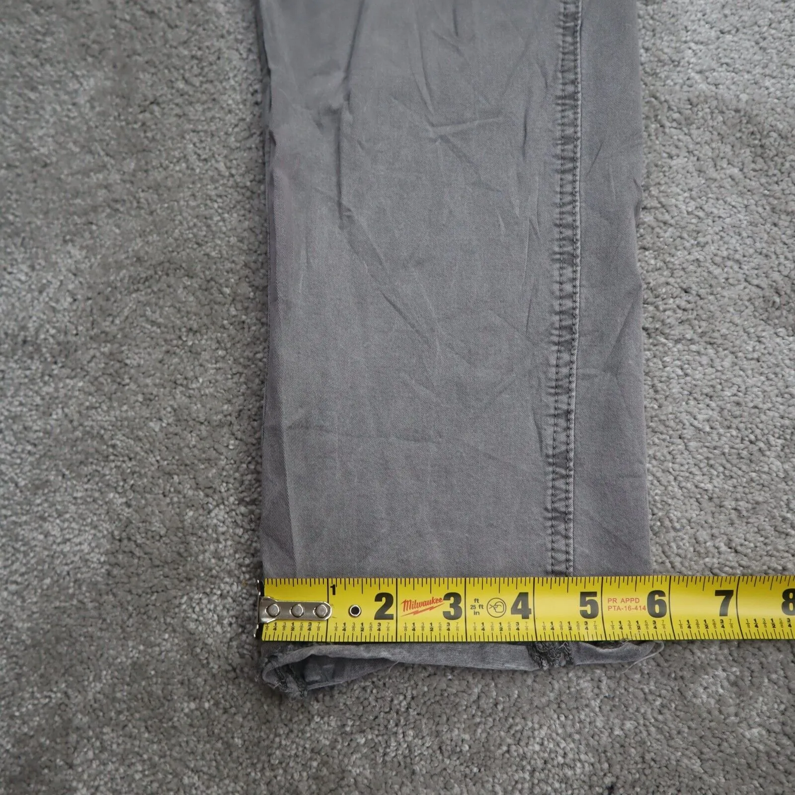 American Eagle Chino Pants Skinny Womens Size 2 Beige Mid Rise Jegging Pants