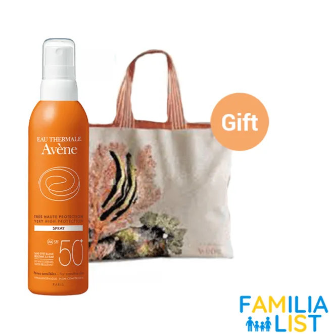 Avene Sun Care Spray Spf 50    Free Bag