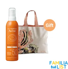 Avene Sun Care Spray Spf 50    Free Bag