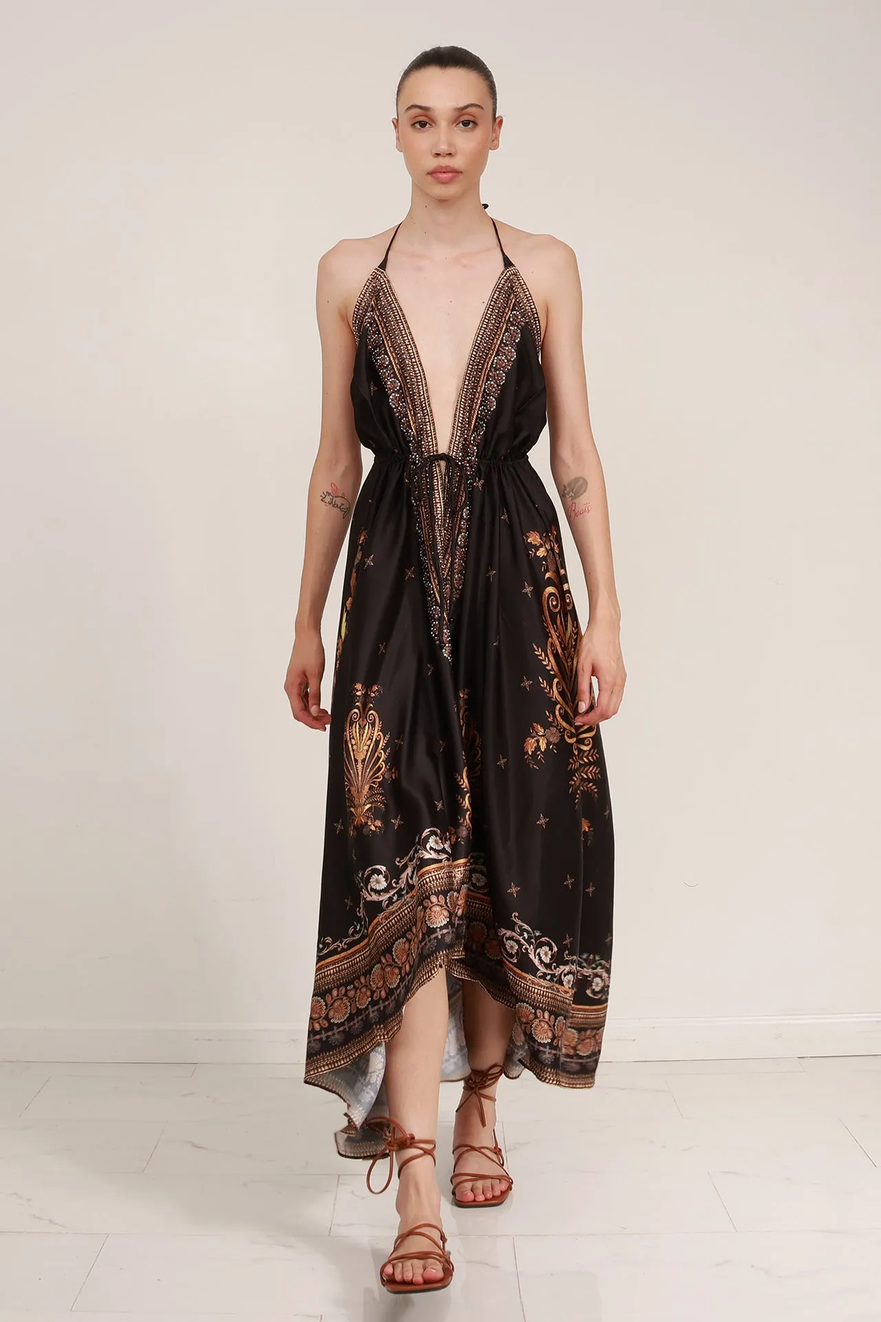 Black Occasion Maxi Dress
