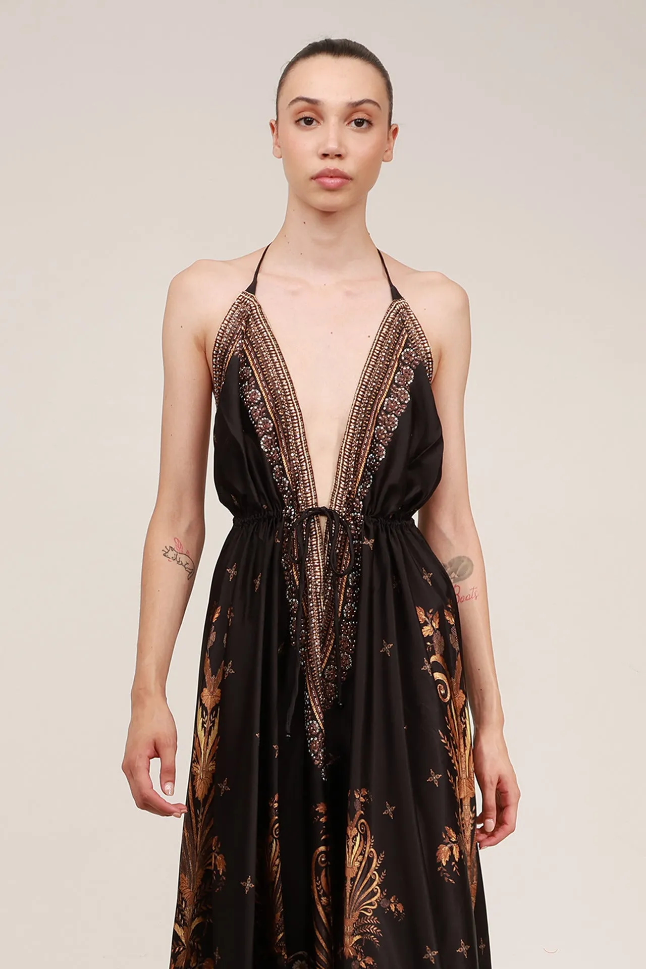 Black Occasion Maxi Dress