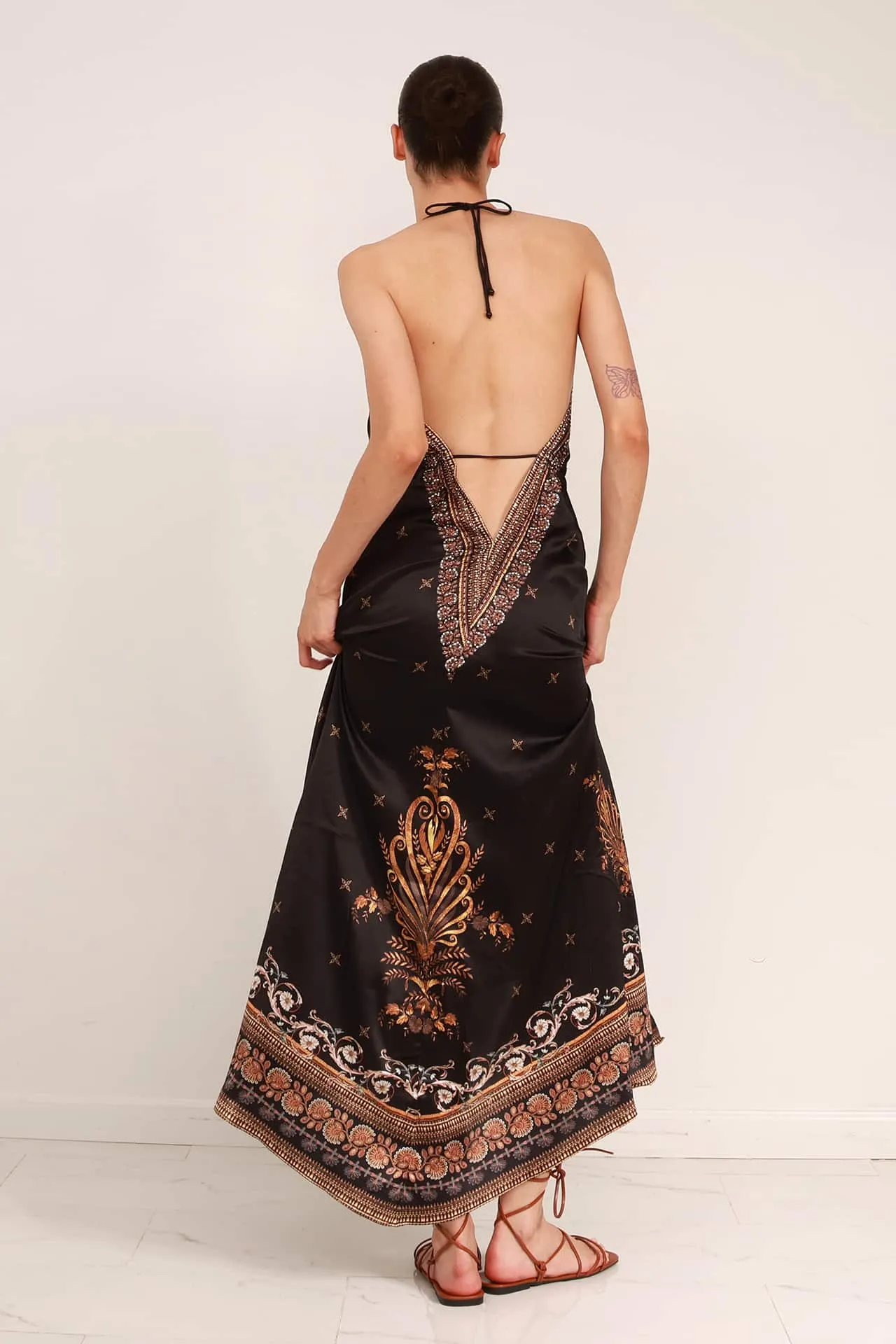 Black Occasion Maxi Dress