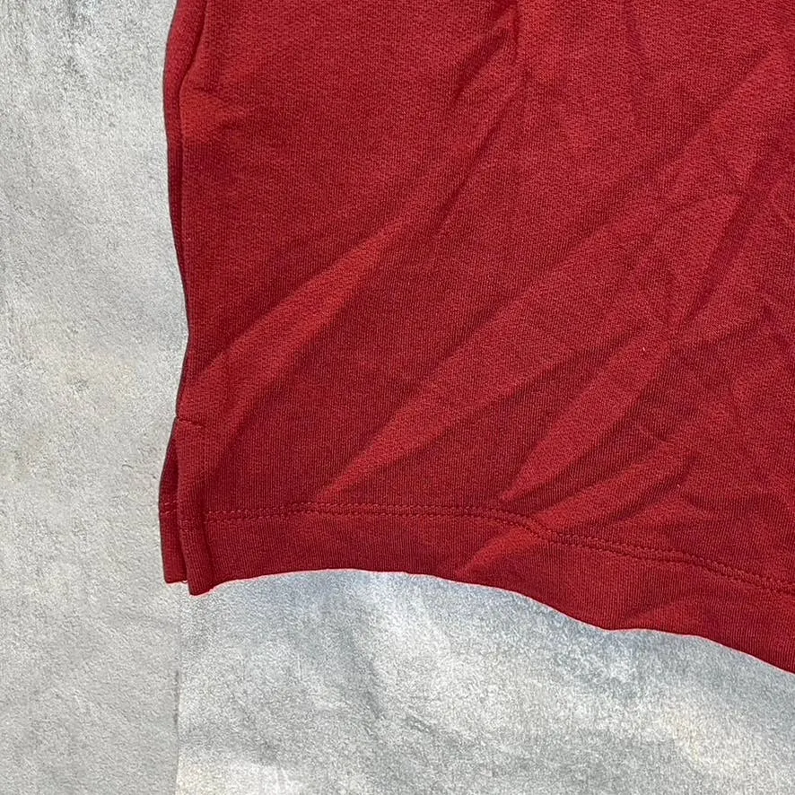 BLDWN Women's Red Crewneck Long Sleeve Pullover Sweater Mini Dress SZ XS