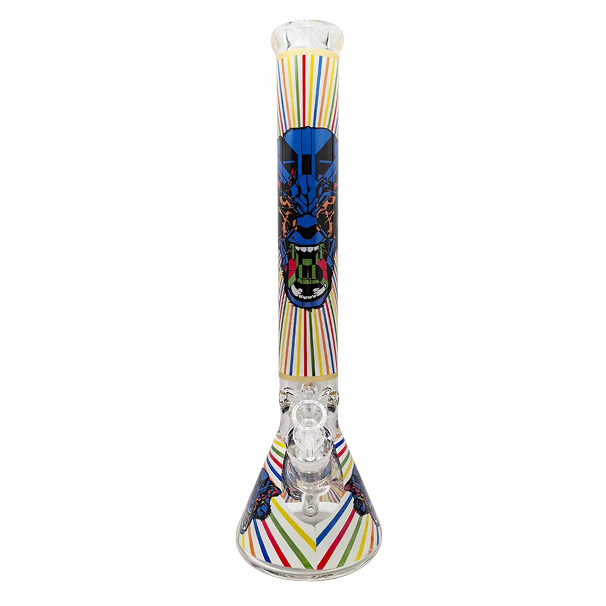 Blue Beast Beaker Bong 45cm