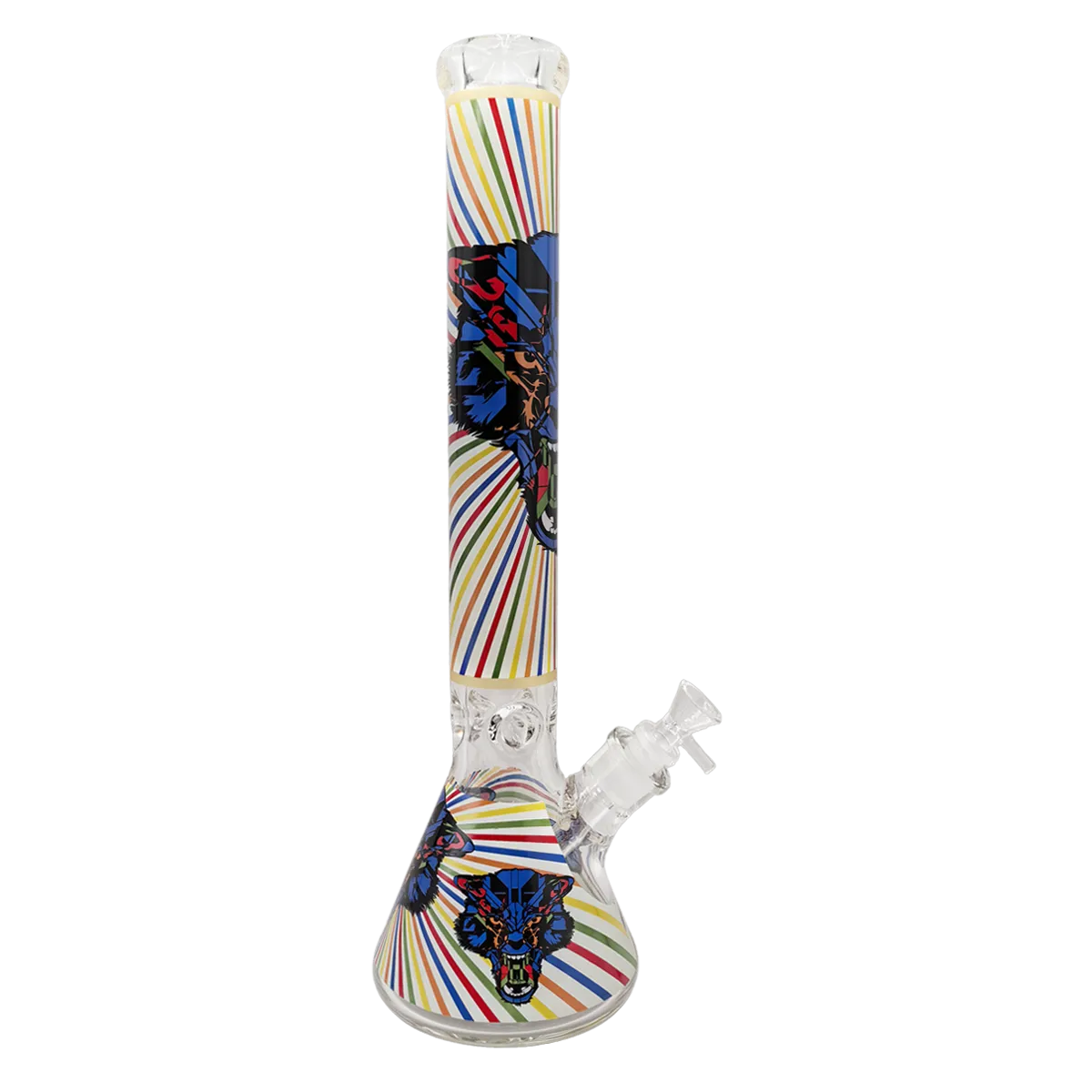 Blue Beast Beaker Bong 45cm