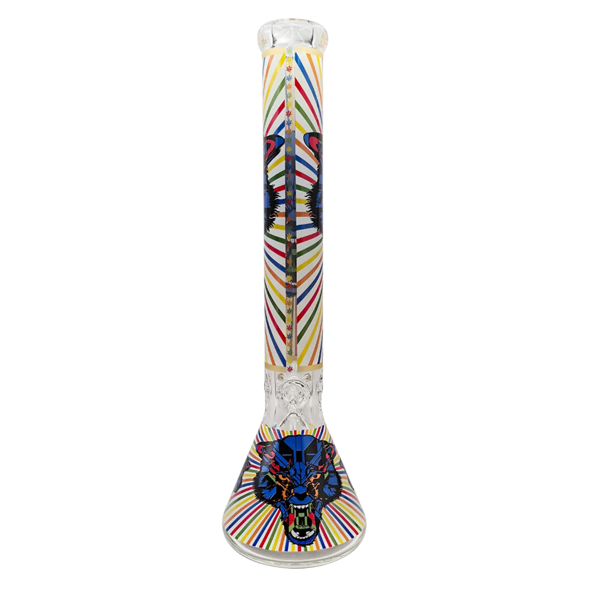 Blue Beast Beaker Bong 45cm
