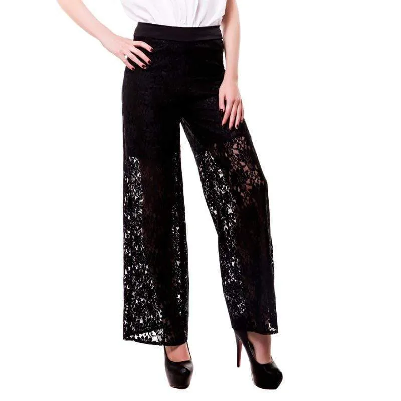 Bohemian High Waist Summer Lace Pants