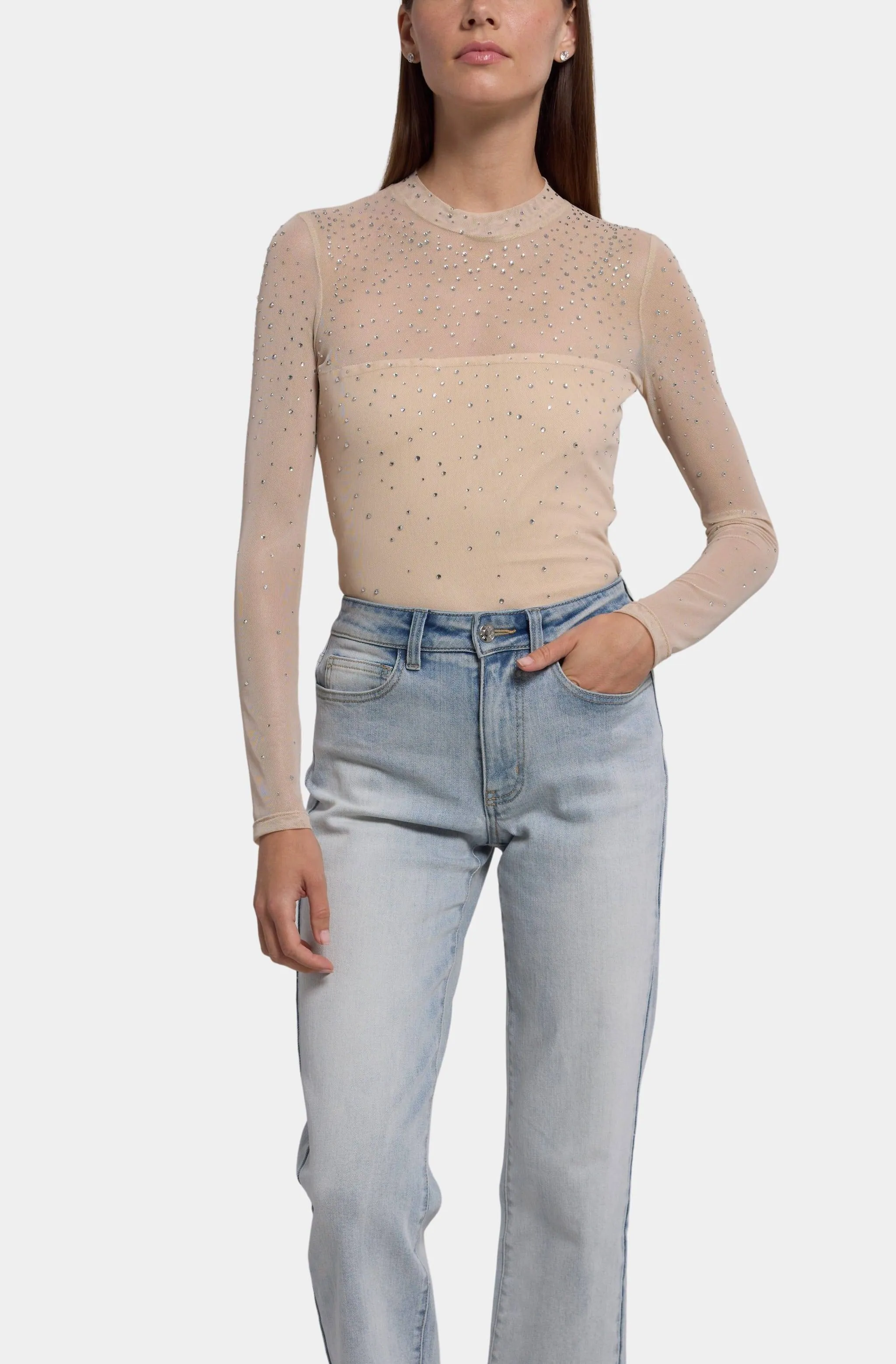 Brody Crystal Bodysuit
