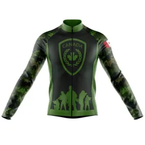 Canada Army ( V2 ) Thermal Club Jersey