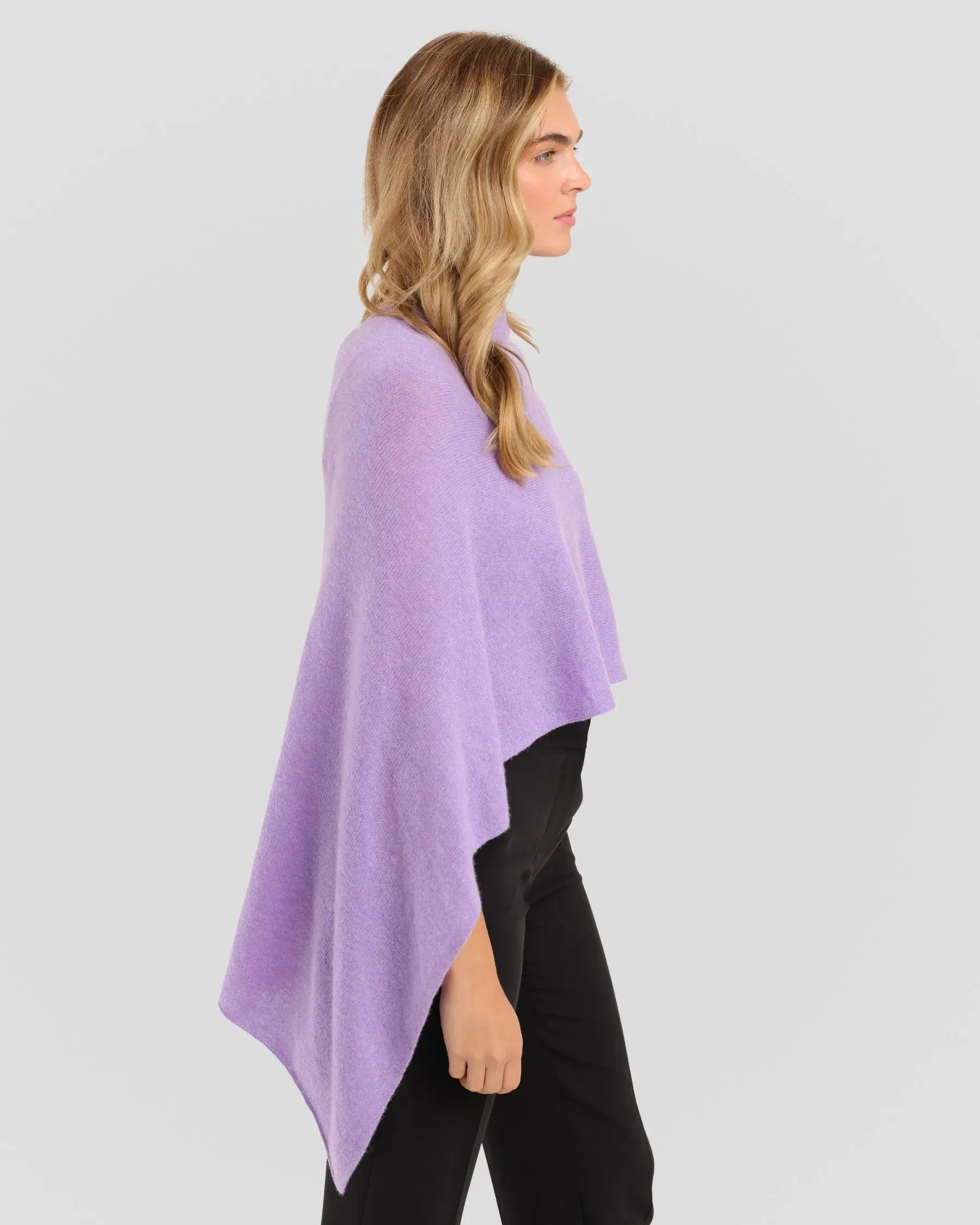 Cashmere Dress Topper - Lilac