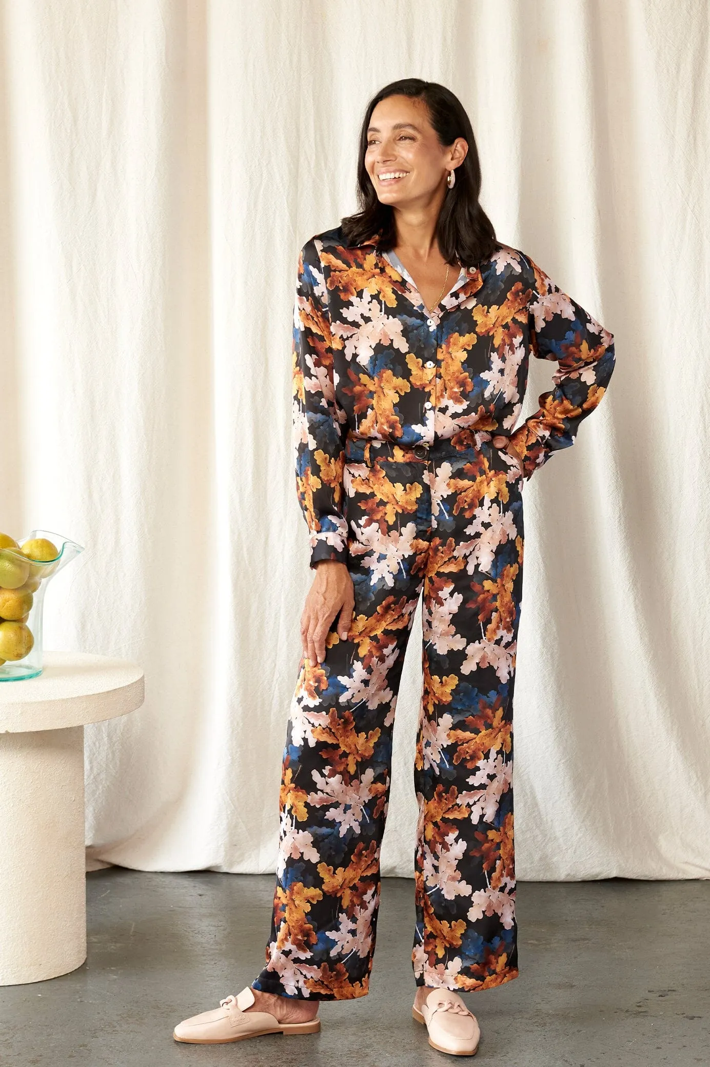 Cassia Print Pants