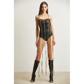 Chain Fringe Bodysuit