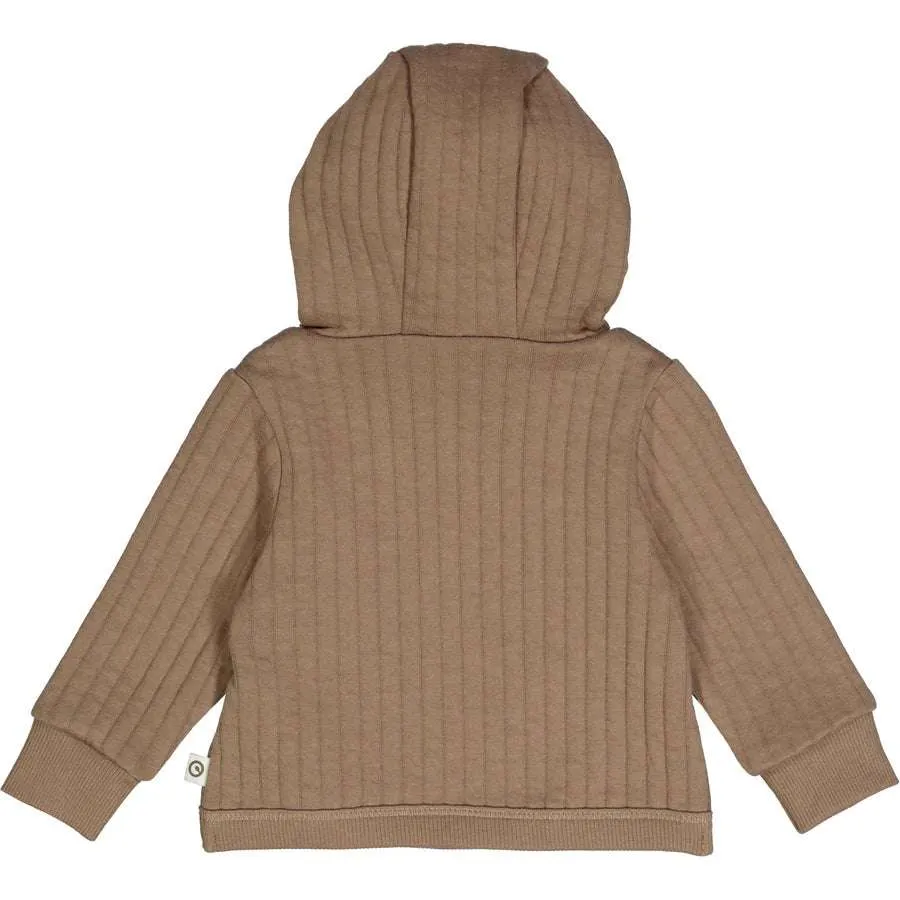 Cotton Quilt Jacket - Walnut