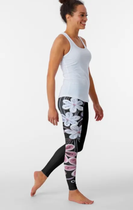 Cowgirl Kim Rockin' Daisy Leggings - Medium Only
