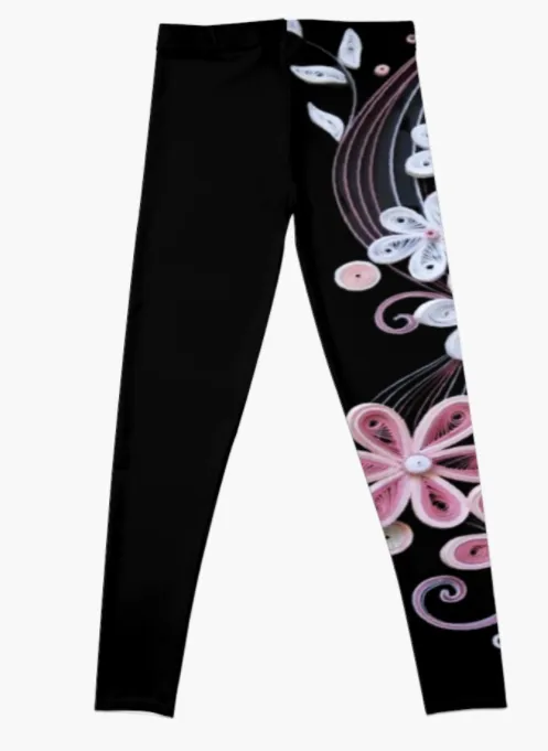 Cowgirl Kim Rockin' Daisy Leggings - Medium Only