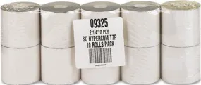 Credit/Debit Verification Rolls 2-1/4 Inch  X 70 Ft White/Canary 10/Pack