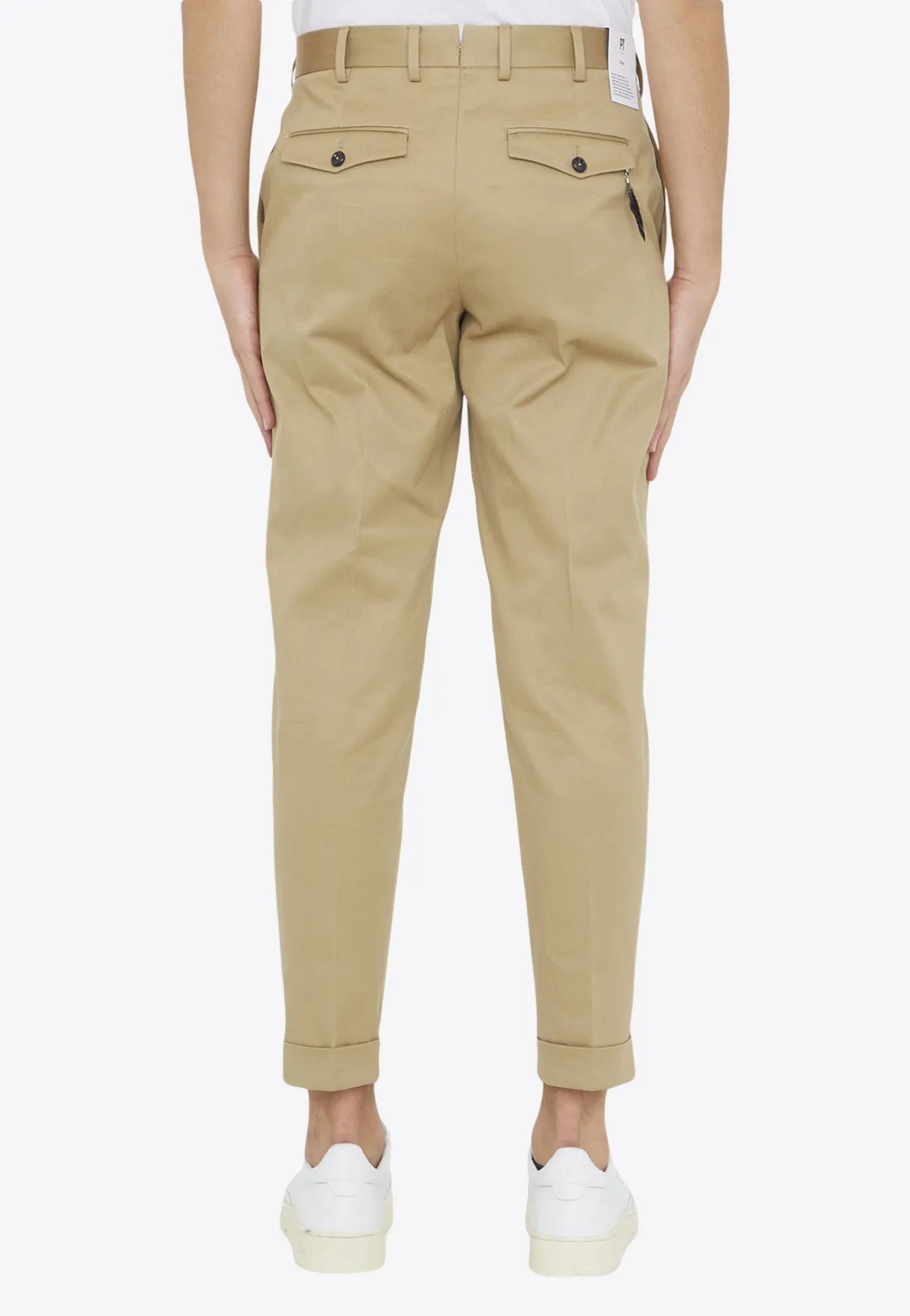 Cropped Chino Pants