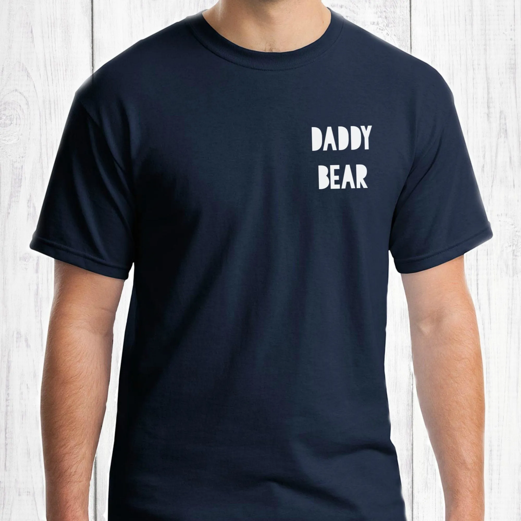 Daddy Bear and Baby Bear T Shirt Set