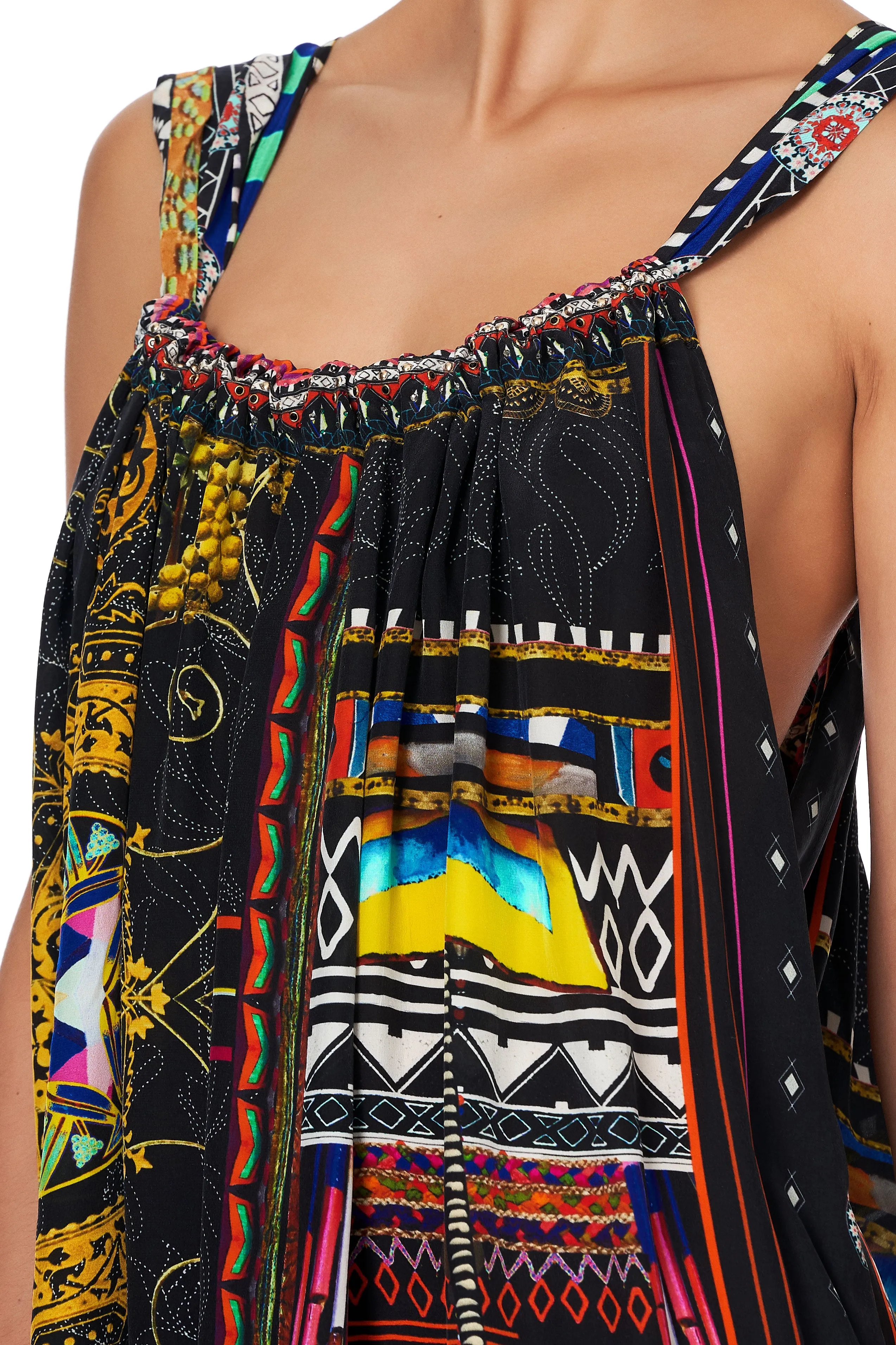 DRAWSTRING DRESS BLACKHEATH BETTY