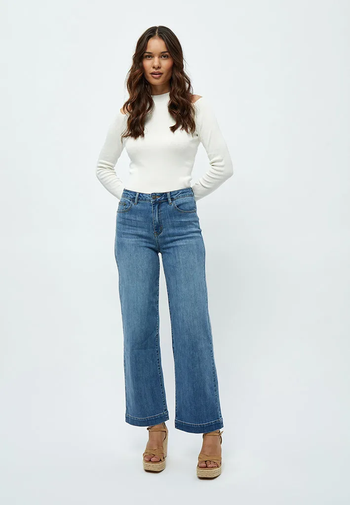 DSFlorence HW Jeans - Mid Light Blue Wash