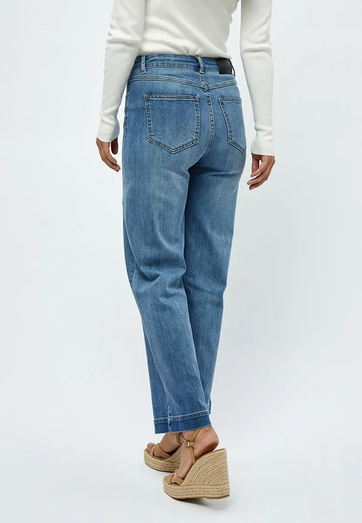 DSFlorence HW Jeans - Mid Light Blue Wash