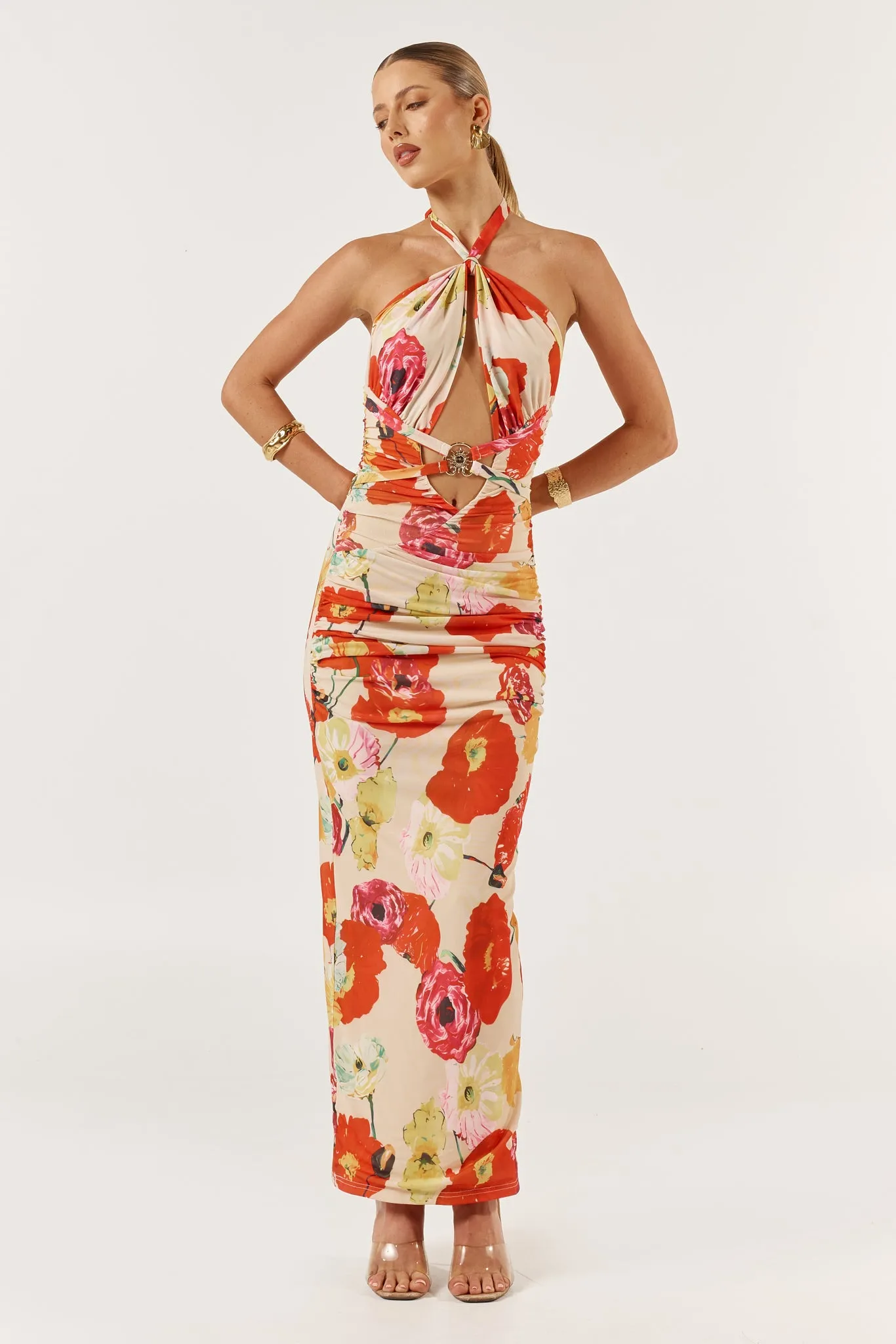 DUNE DRESS POPPY