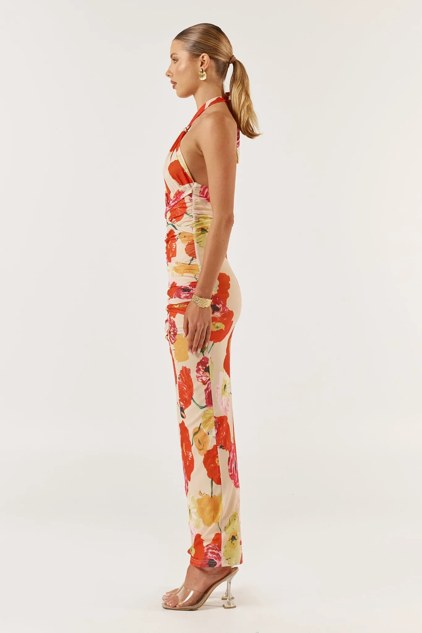 DUNE DRESS POPPY