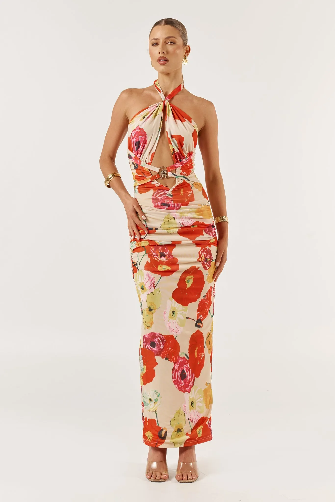DUNE DRESS POPPY