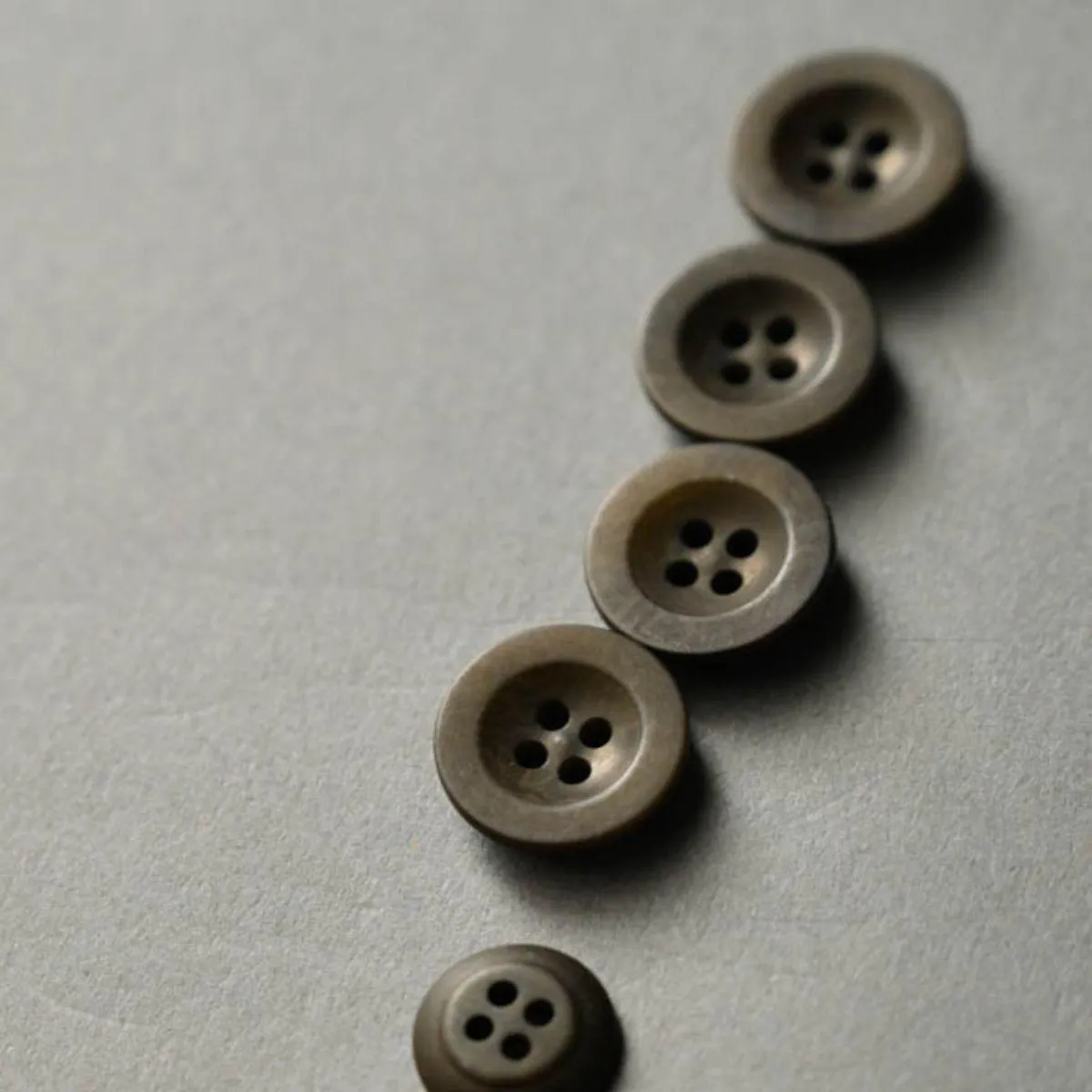 Dyed Corozo Buttons 18mm [3/4"] (each)