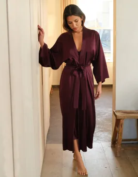 Eliza Robe Purple
