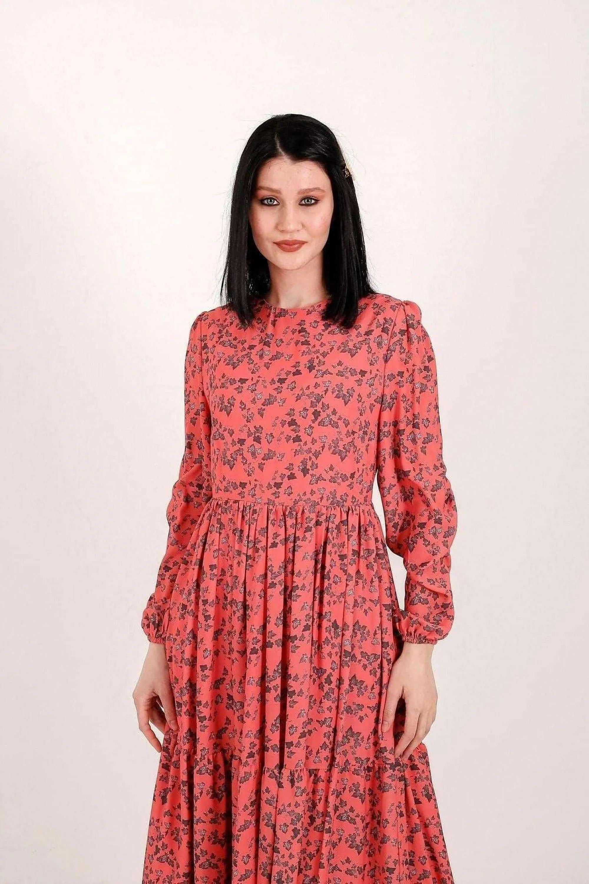 Ellan Maxi Dress With Long Sleeve