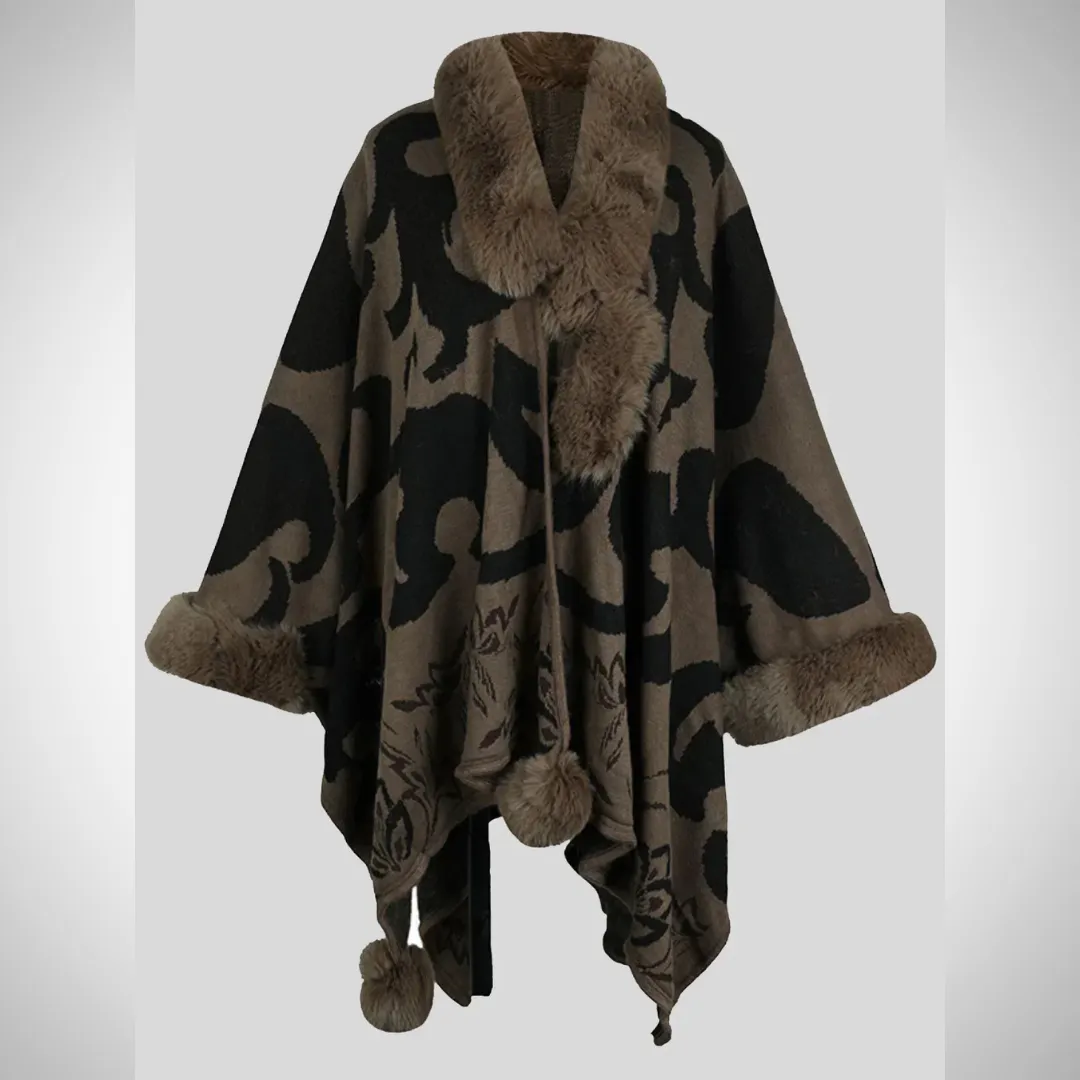 Elva Winter Poncho