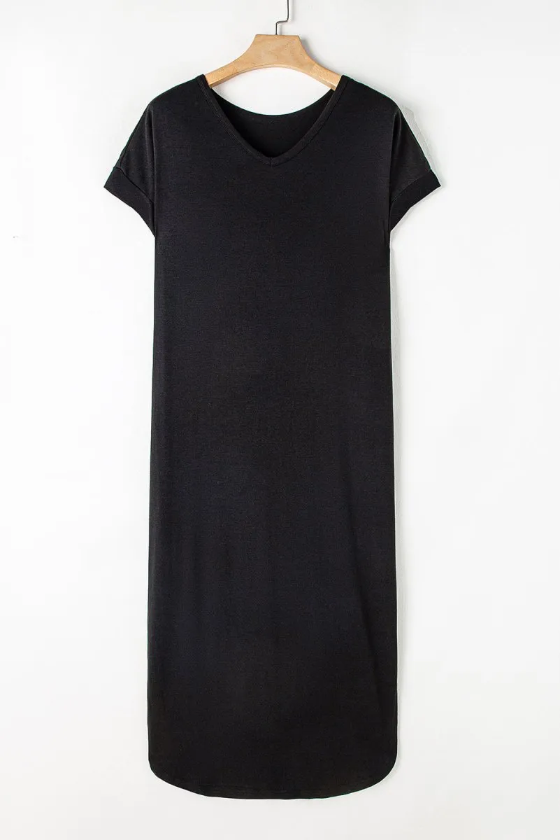 Embrace Summer Elegance with Our Black Maxi Dress