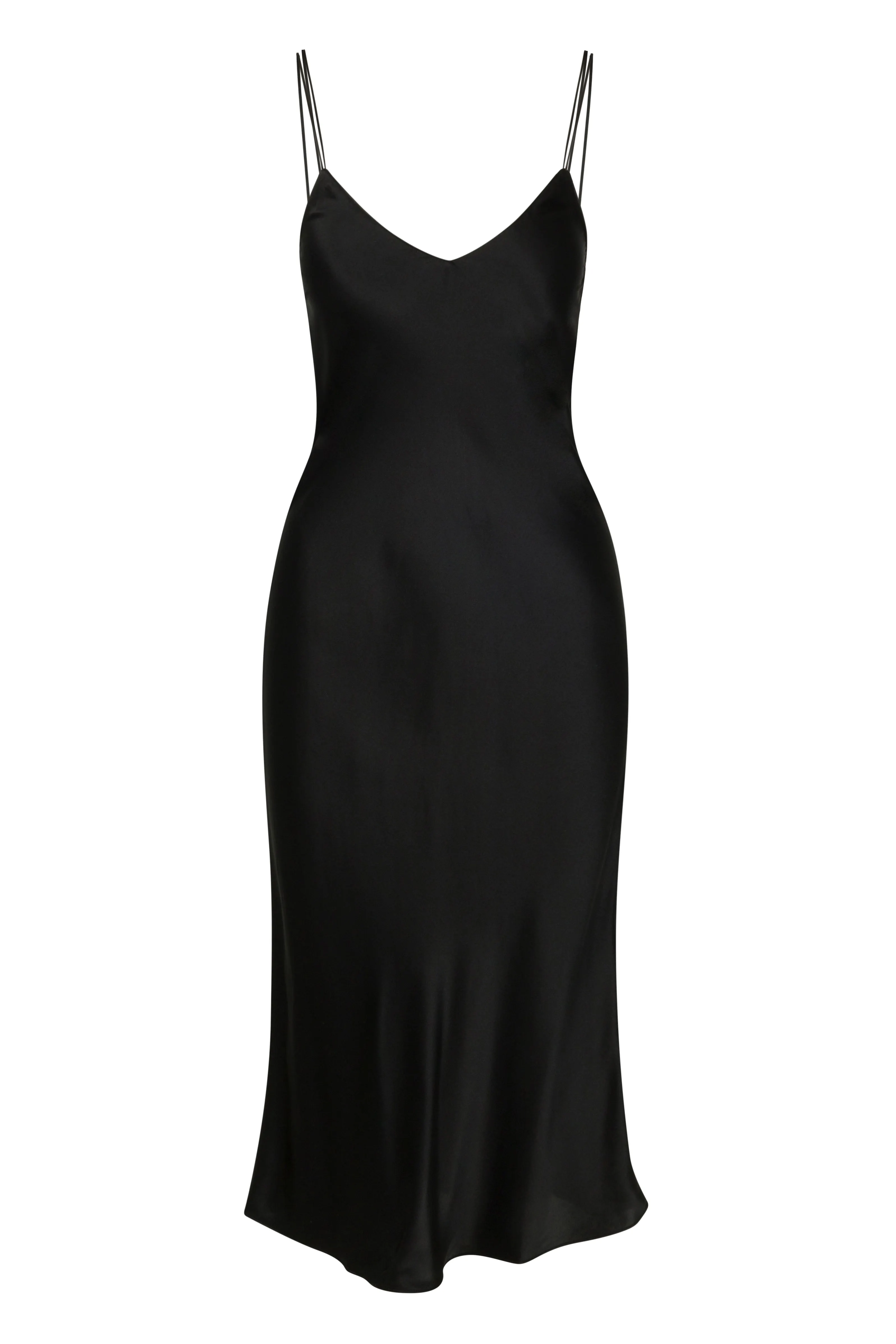 Emma Slip Dress - Black