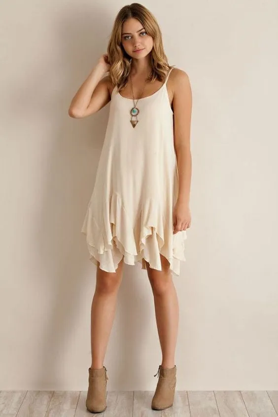 Entro | Slip Dress Taupe