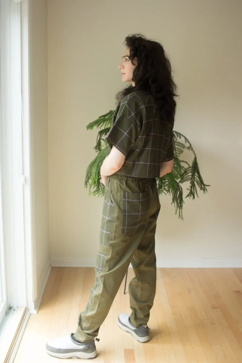 Eve Gravel Guna Pants - Black or Green (Online Exclusive)
