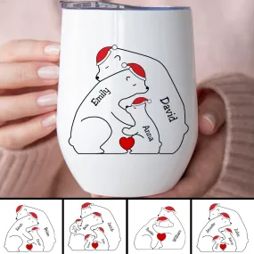 Family - Family Is Forever - Personalized Wine Tumbler (NM)