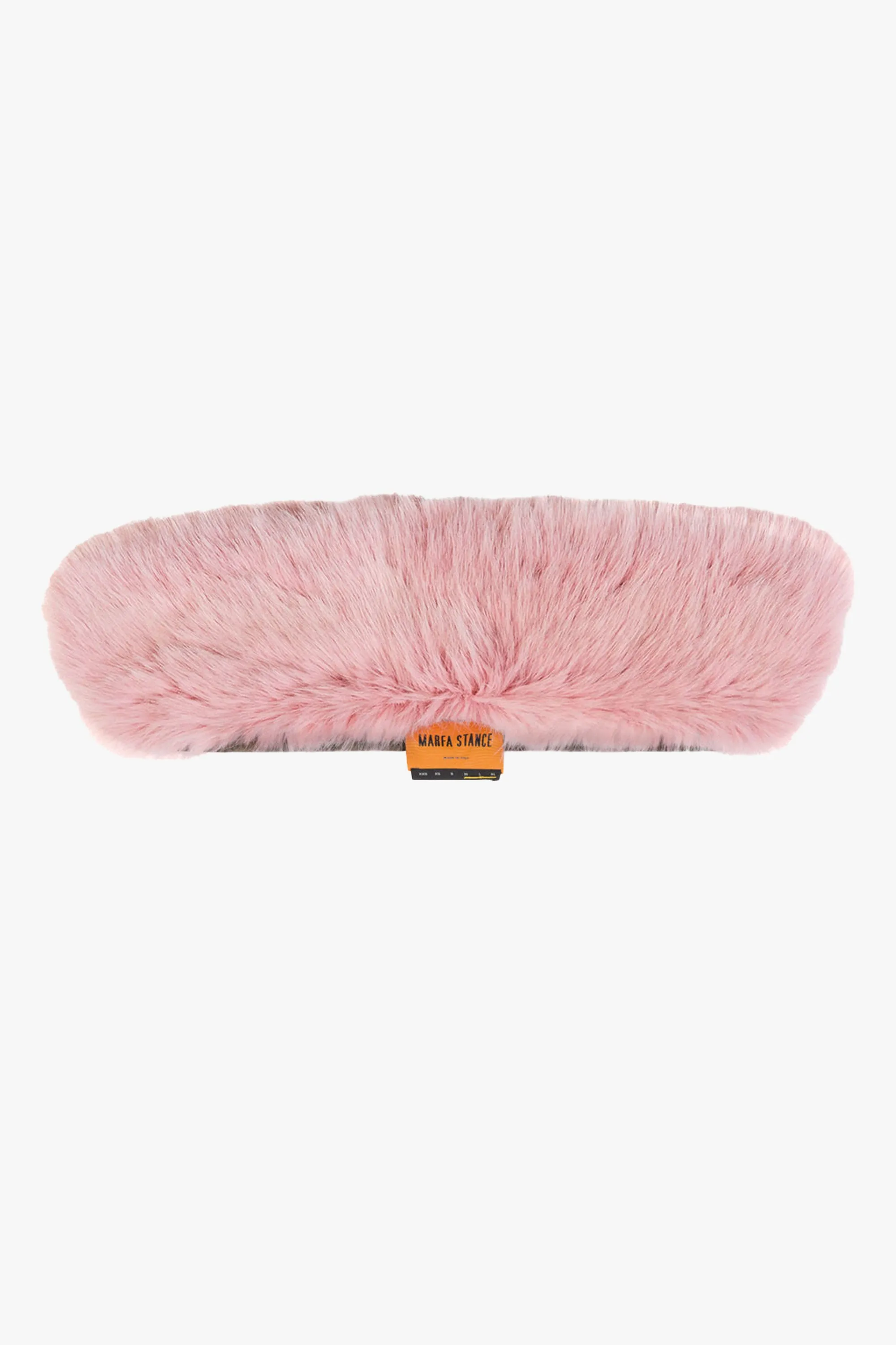 Faux Fur Collar - Damask Pink