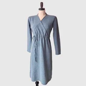 Faux Wrap Dress - merino wool knit | 5 Colors | Women’s merino knitwear