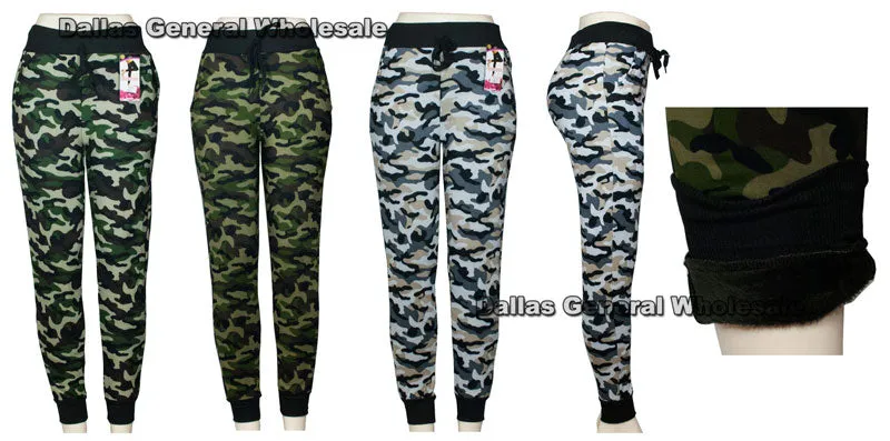 Fur Insulated Jogger Pants Wholesale