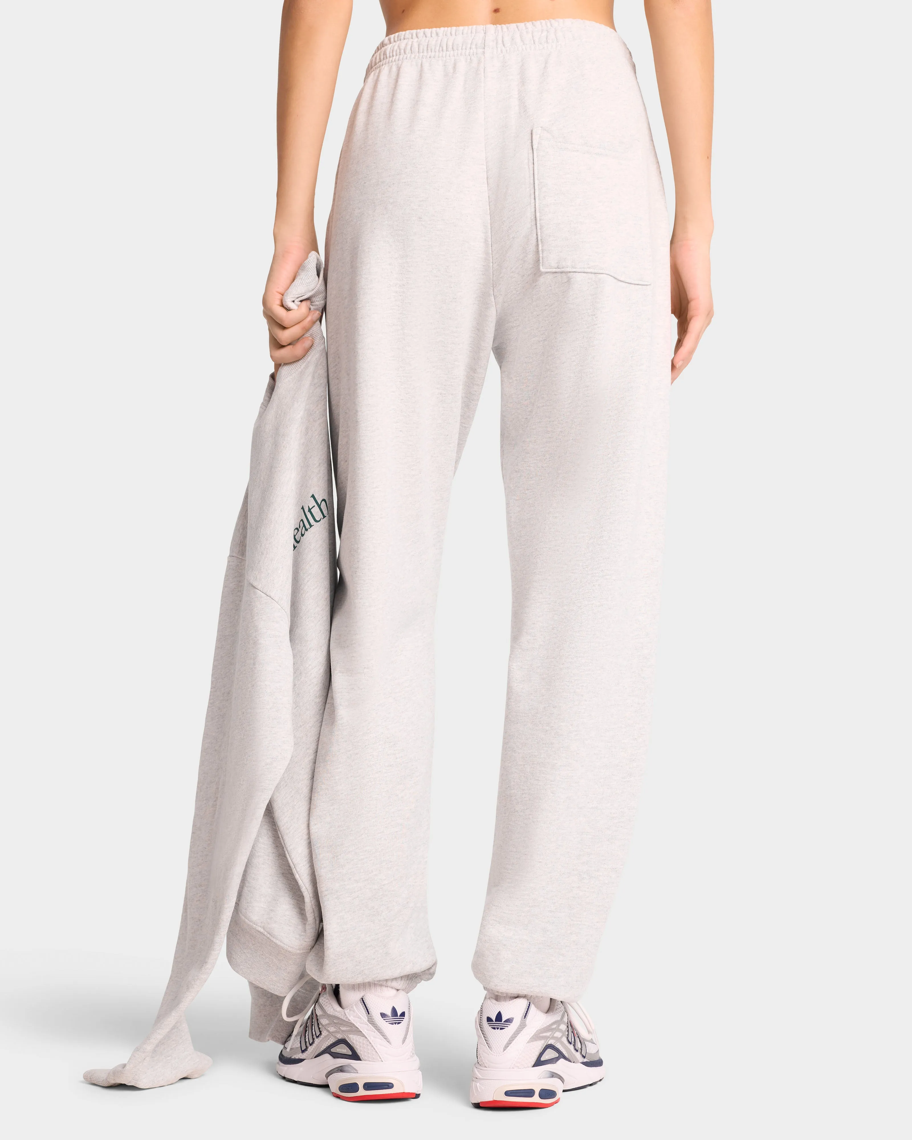 H&W Crest Sweatpant - Heather Gray/Alpine