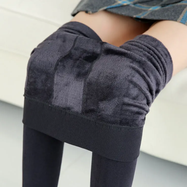 HeatHugger Velvet Thermal Leggings