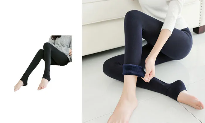 HeatHugger Velvet Thermal Leggings