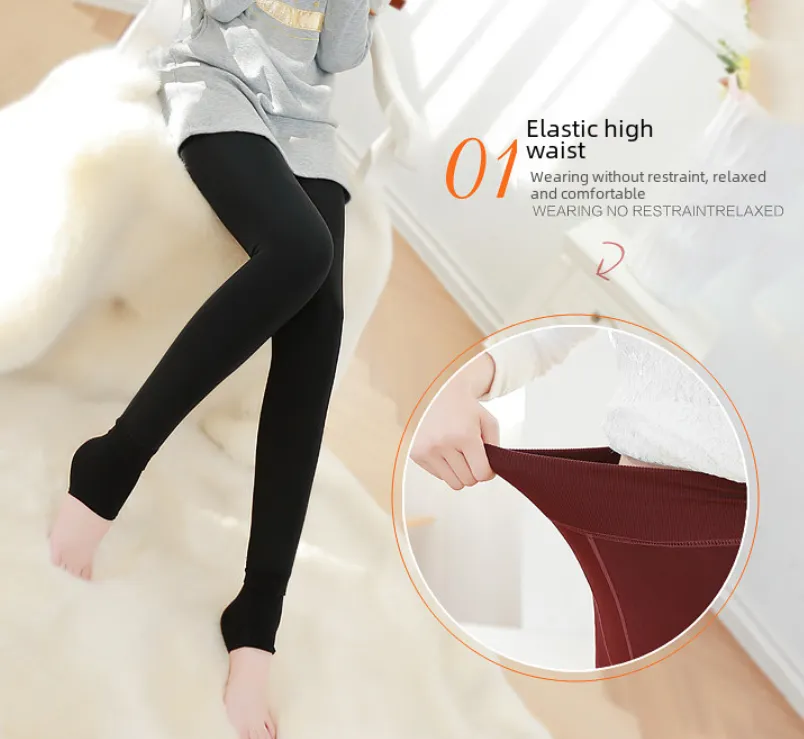 HeatHugger Velvet Thermal Leggings