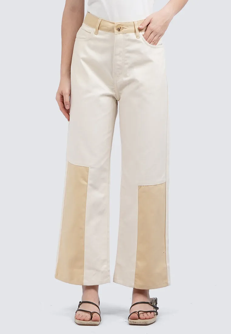 High Waist Colorblock Pants