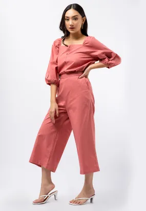 High Waist Cropped Pants